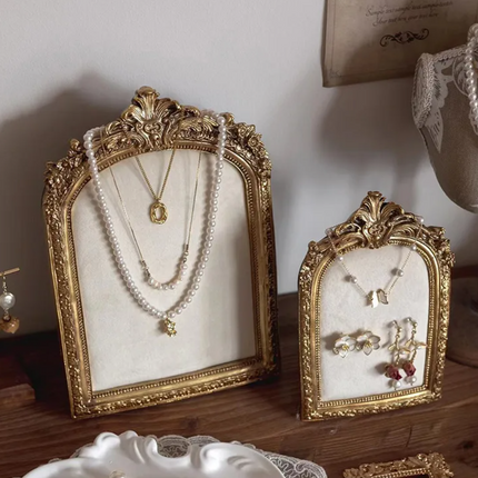 Frame of Gold Jewelry Display Stand