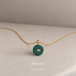 Malachite Zest Charm Pendant WearZing - Crystal Jewelry Store in India