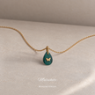 Malachite Zest Charm Pendant WearZing - Crystal Jewelry Store in India