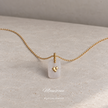 Selenite Zest Charm Pendant WearZing - Crystal Jewelry Store in India