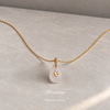 Selenite Zest Charm Pendant WearZing - Crystal Jewelry Store in India