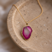 pink Druzy Daz Pendants WearZing - Crystal Jewelry Store in India