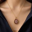 Brown Mini Solar Pendants WearZing - Crystal Jewelry Store in India