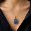 Light Blue Mini Solar Pendants WearZing - Crystal Jewelry Store in India