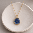 blue Mini Solar Pendants WearZing - Crystal Jewelry Store in India