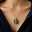 Light green Mini Solar Pendants WearZing - Crystal Jewelry Store in India