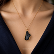 black Druzy Daz Pendants WearZing - Crystal Jewelry Store in India