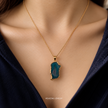 green Druzy Daz Pendants WearZing - Crystal Jewelry Store in India