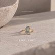 Labradorite moon ring WearZing - Crystal Jewelry Store in India