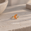 Carnelian moon ring WearZing - Crystal Jewelry Store in India