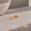 Carnelian Amore Heart Ring WearZing - Crystal Jewelry Store in India