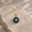 Green Statement Solar Pendant WearZing - Crystal Jewelry Store in India