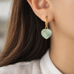 Aquamarine Amore Hoops WearZing - Crystal Jewelry Store in India
