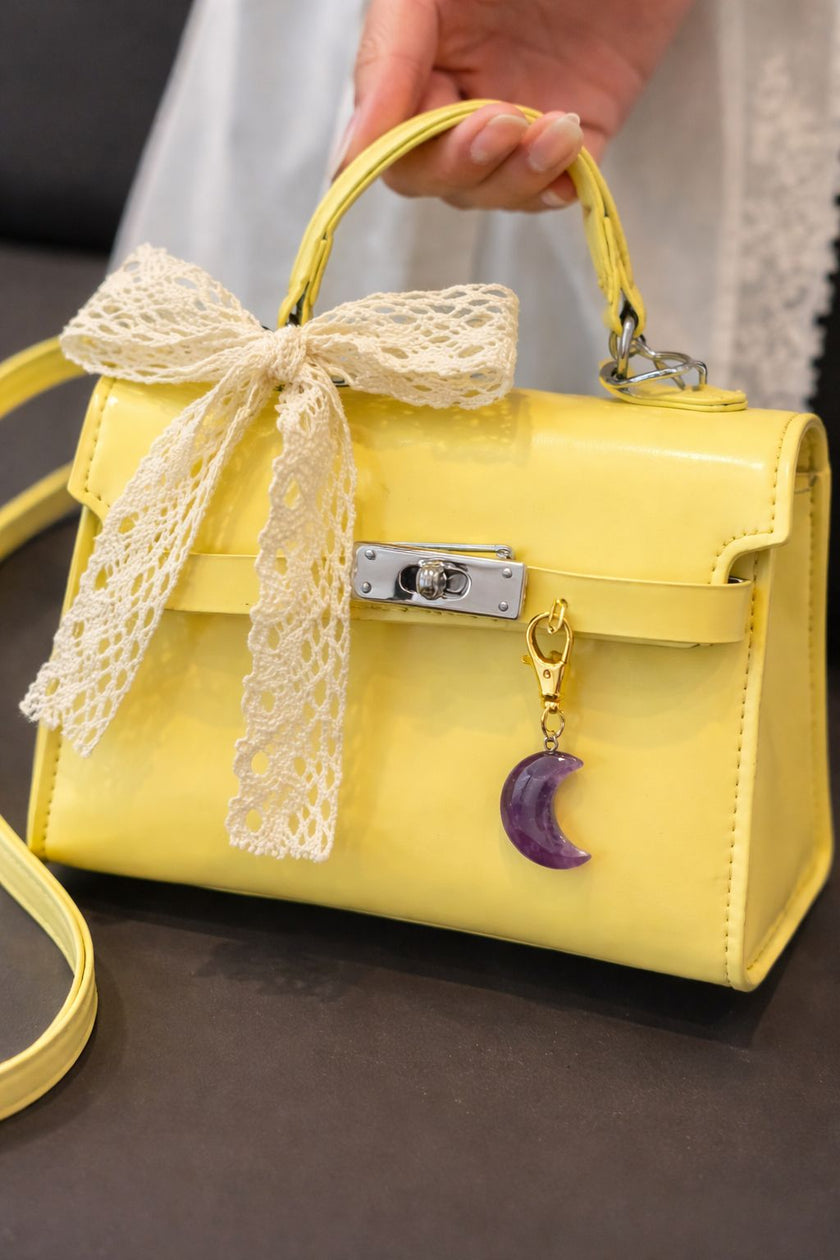 Amethyst Twilight Bagcharm