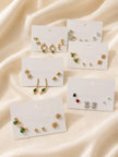 Minimal Stud Set of 3 WearZing - Crystal Jewelry Store in India