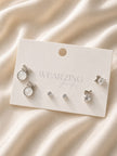Minimal Stud Set of 3 WearZing - Crystal Jewelry Store in India