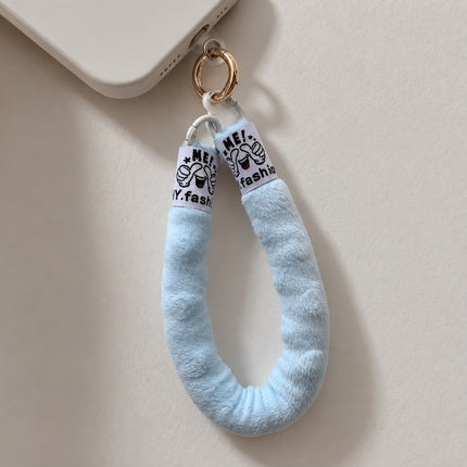 Blue Plush Phone Charm WearZing - Crystal Jewelry Store in India