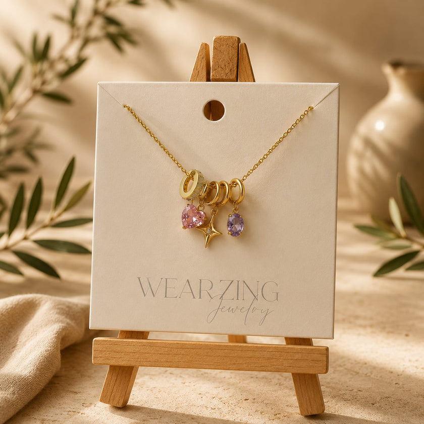 Starlight Romance Multi-Charm Necklace