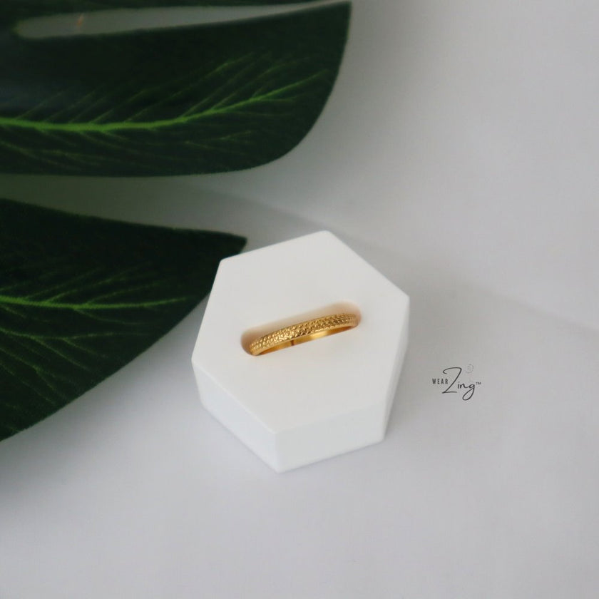 Basic Ring Bands WearZing Butterfly 