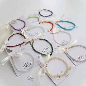 Birth Stone Bracelet WearZing - Crystal Jewelry Store in India