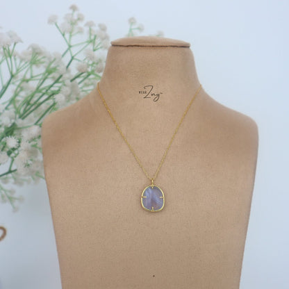 Blue Lace Agate - Nova Pendant WearZing 