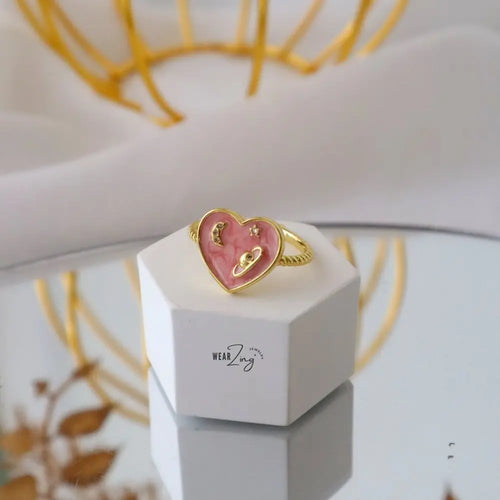 Celestial Love Ring WearZing - Crystal Jewelry Store in India