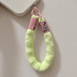 Lime Green Phone Bag Charm WearZing - Crystal Jewelry Store in India