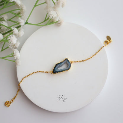 Druzy Chain Bracelet WearZing 6 