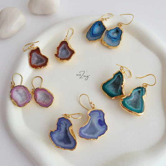 Druzy Geode Drops WearZing 