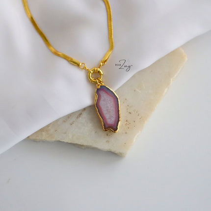 Druzy Slice Neckchain WearZing 11 