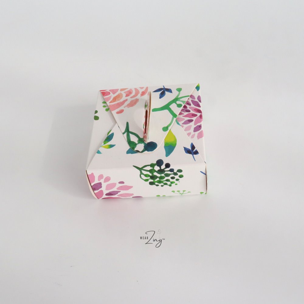 Floral Gift Box WearZing White Floral 