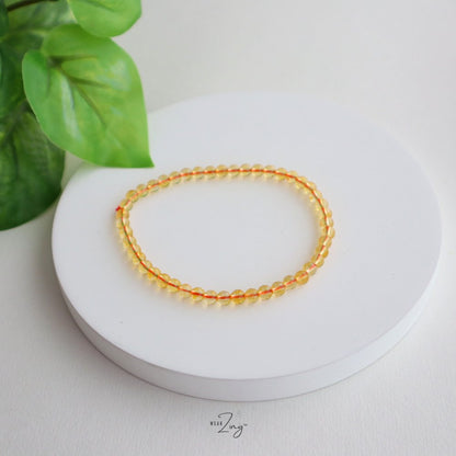 Gem Beads Bracelet (Small) Jewelry WearZing Citrine 