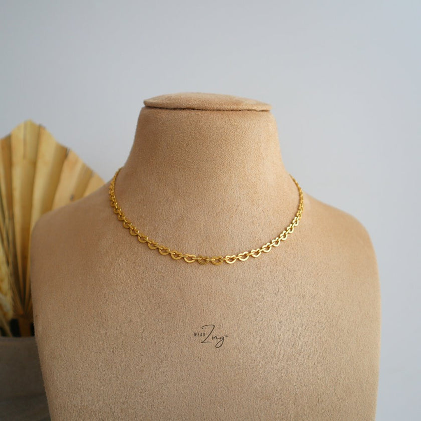 Heart Cut Clavicle Chain WearZing 