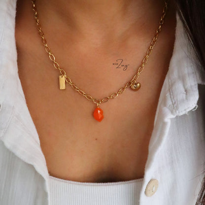 Kiss of Carnelian Neckpiece WearZing 