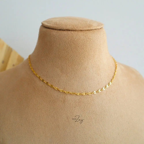 Linked Line Clavicle Chain WearZing - Crystal Jewelry Store in India
