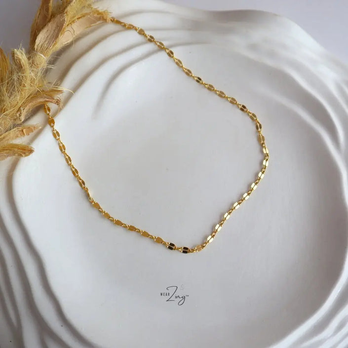 Linked Line Clavicle Chain WearZing - Crystal Jewelry Store in India