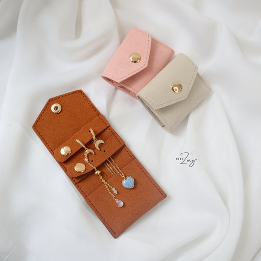 Mini Jewelry Pouch for Travels WearZing 