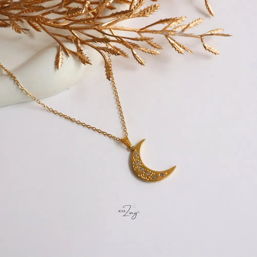 Moon Spark Pendant WearZing - Crystal Jewelry Store in India