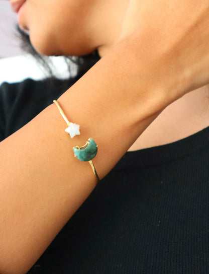 Moon Star Bracelet WearZing 