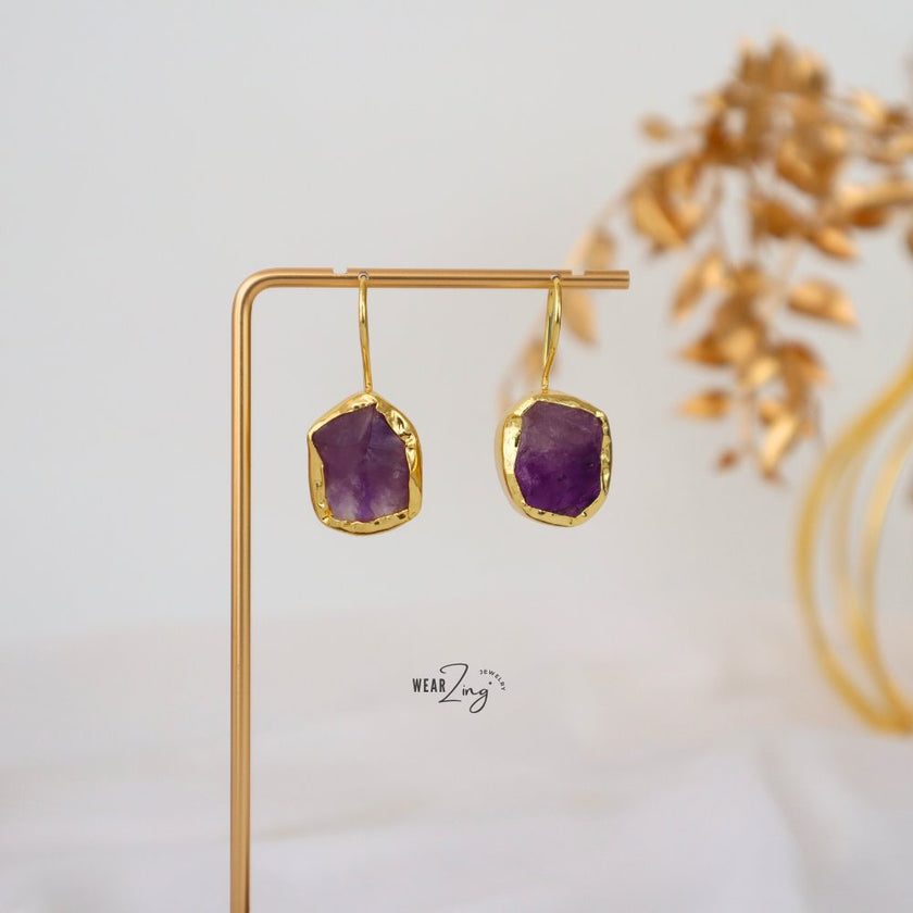 Mystic Raw Drops WearZing Amethyst 
