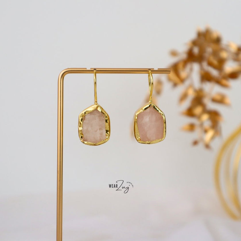 Mystic Raw Drops WearZing Rose Quartz 