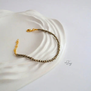 Pyrite Spark Bead Bands WearZing - Crystal Jewelry Store in India