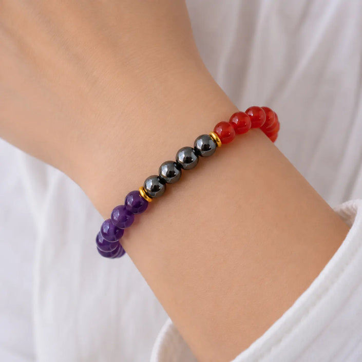 Power Focus Combo Bead Bracelet WearZing - Crystal Jewelry Store in India