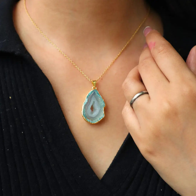 Druzy Daz Pendants WearZing - Crystal Jewelry Store in India
