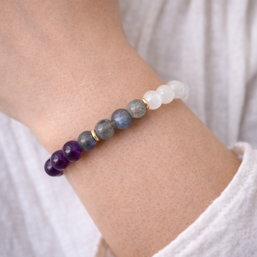 Stress Protection Combo Bead Bracelet