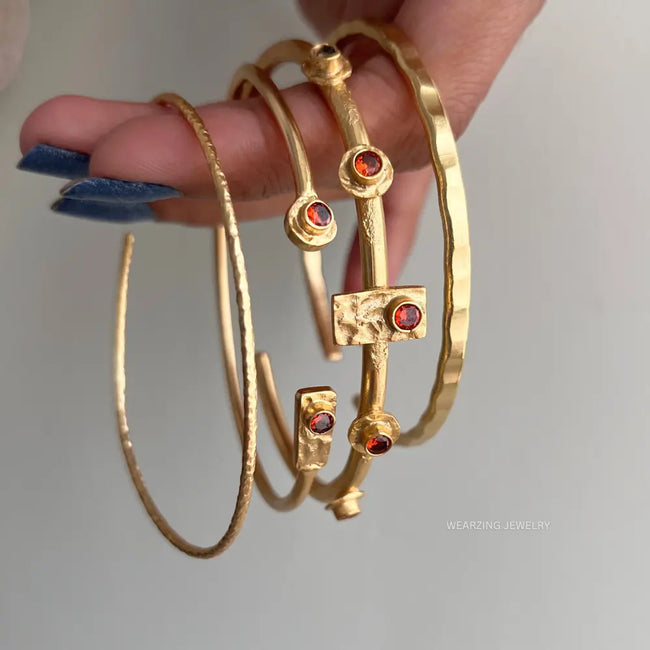 Mehfil Luxe Bracelet Stack WearZing - Crystal Jewelry Store in India