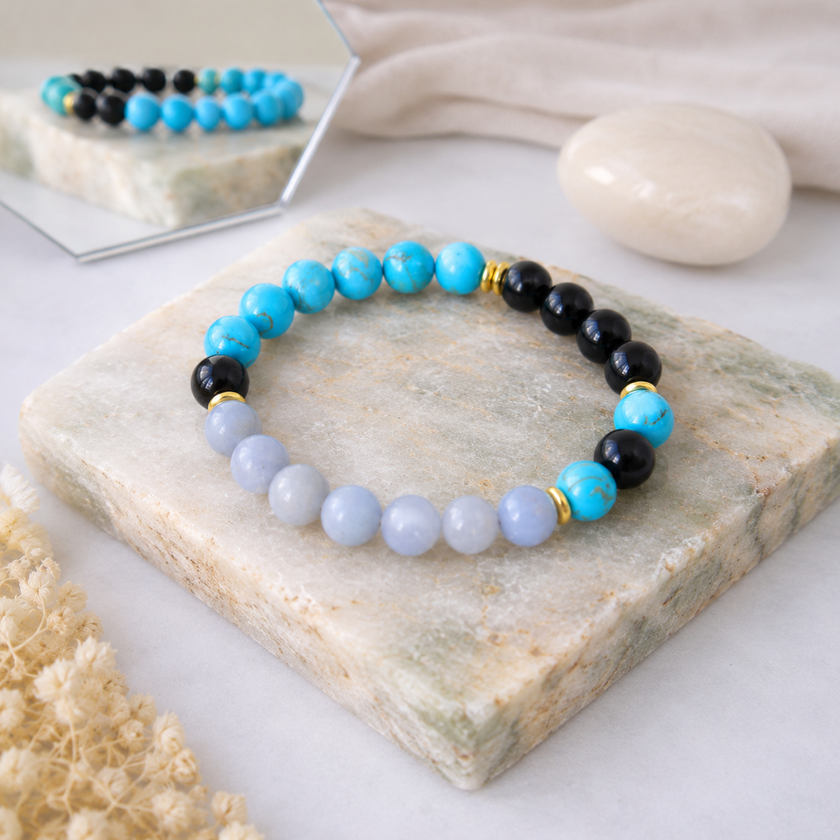 Healing Positivity Combo Bead Bracelet