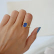 Lapis Crystal Ring WearZing - Crystal Jewelry Store in India