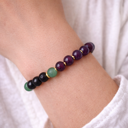 Confidence Guard Combo Bead Bracelet