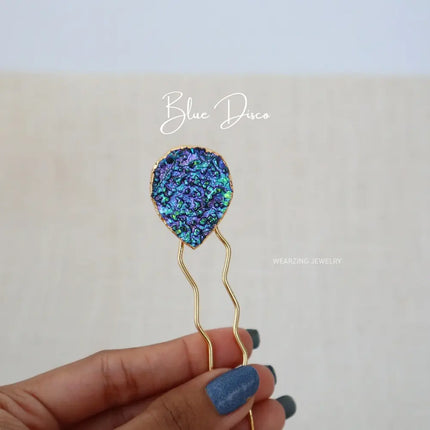 Titanium Crystal Hair Pin WearZing - Crystal Jewelry Store in India